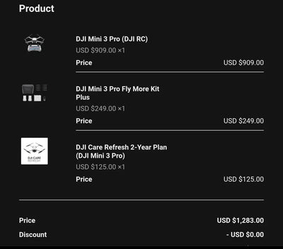 DJI Mini 3 PRO with Fly More Kit Plus ( OPEN BOX )