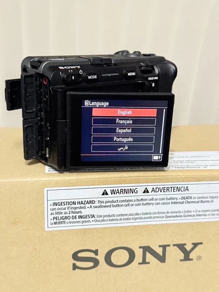 Sony FX30 26.1MP 4K Cinema Digital Camera (Body only) - Gray (ILME-FX30B) Mint