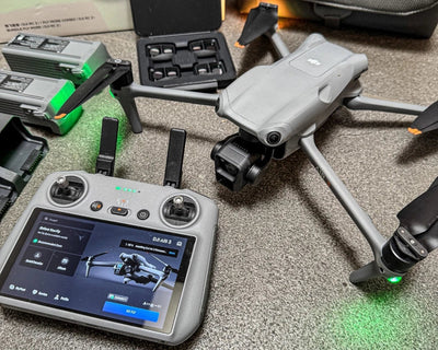 DJI Air 3 Fly More Combo Camera Drone with RC 2 Remote and ND filters