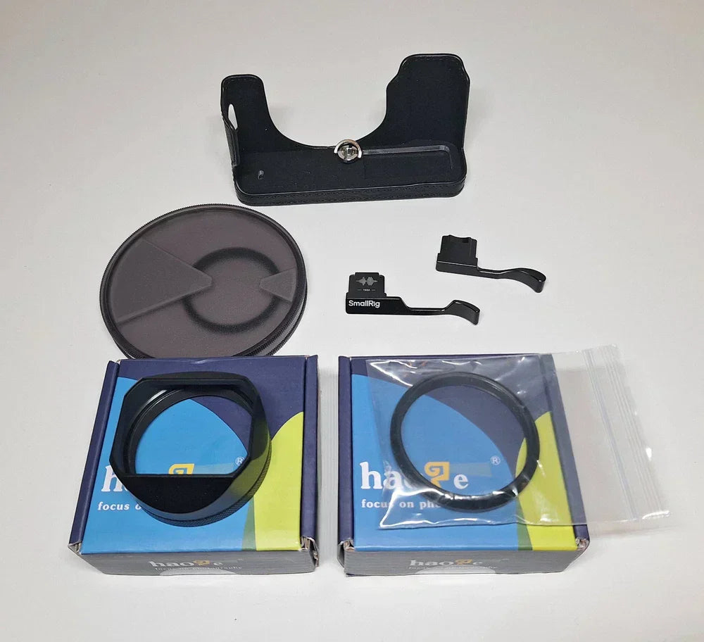 Fujifilm X100VI Black + Lots of Extras. Only 200 shot shutter count.