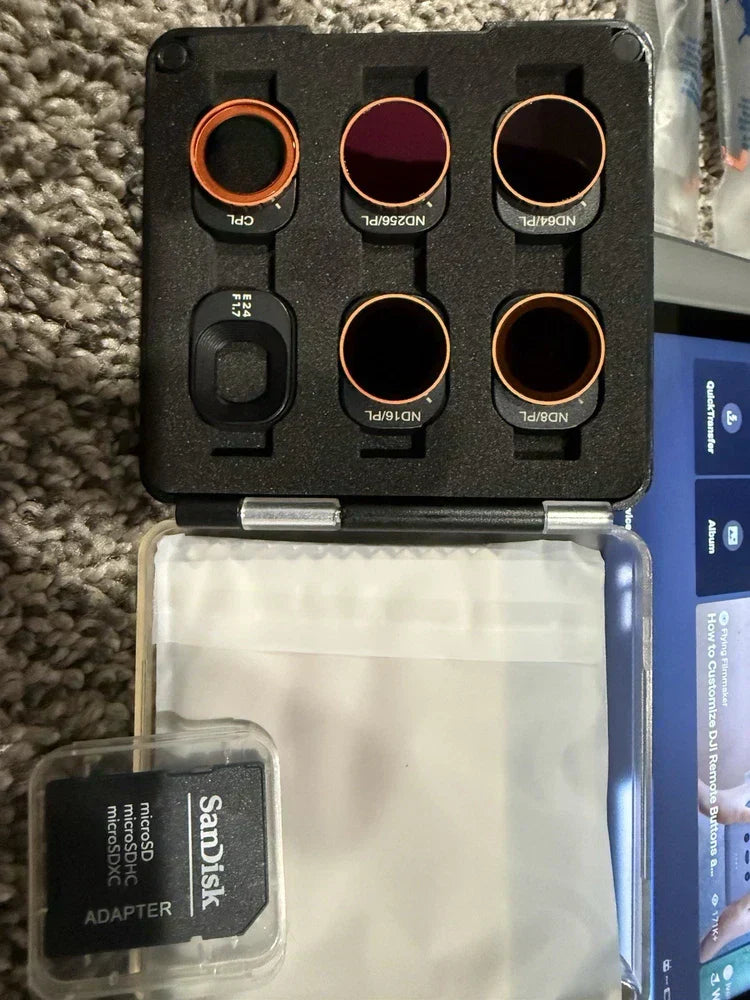 DJI Mini 4 Pro Fly More Combo Camera Drone (with RC 2 Remote and EXTRAS!)