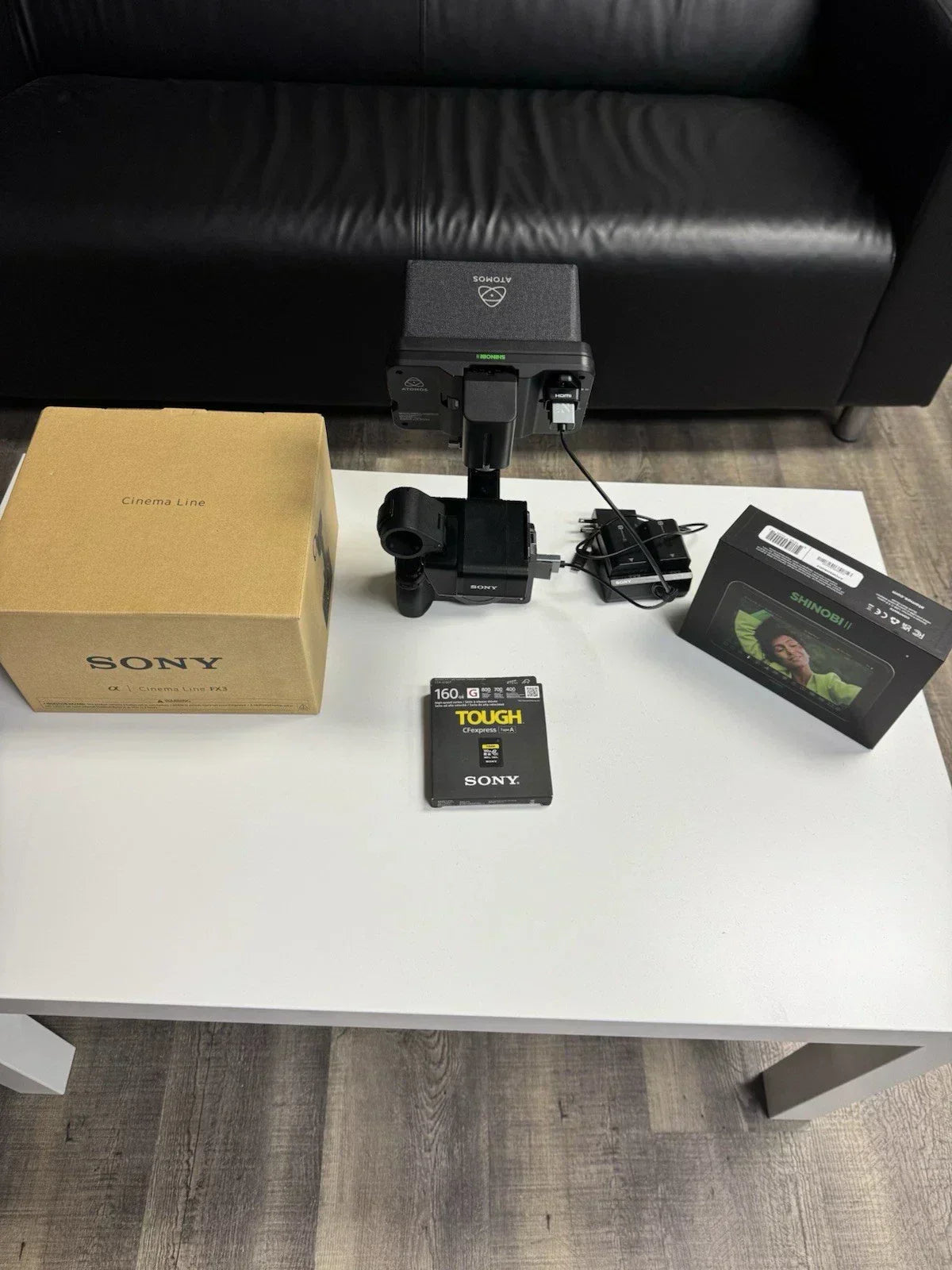 Sony FX3 Bundle + Monitor – Complete Setup