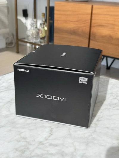 Fujifilm X100VI 40.2MP Digital Camera – Silver – US Model – ZERO Shutter Count