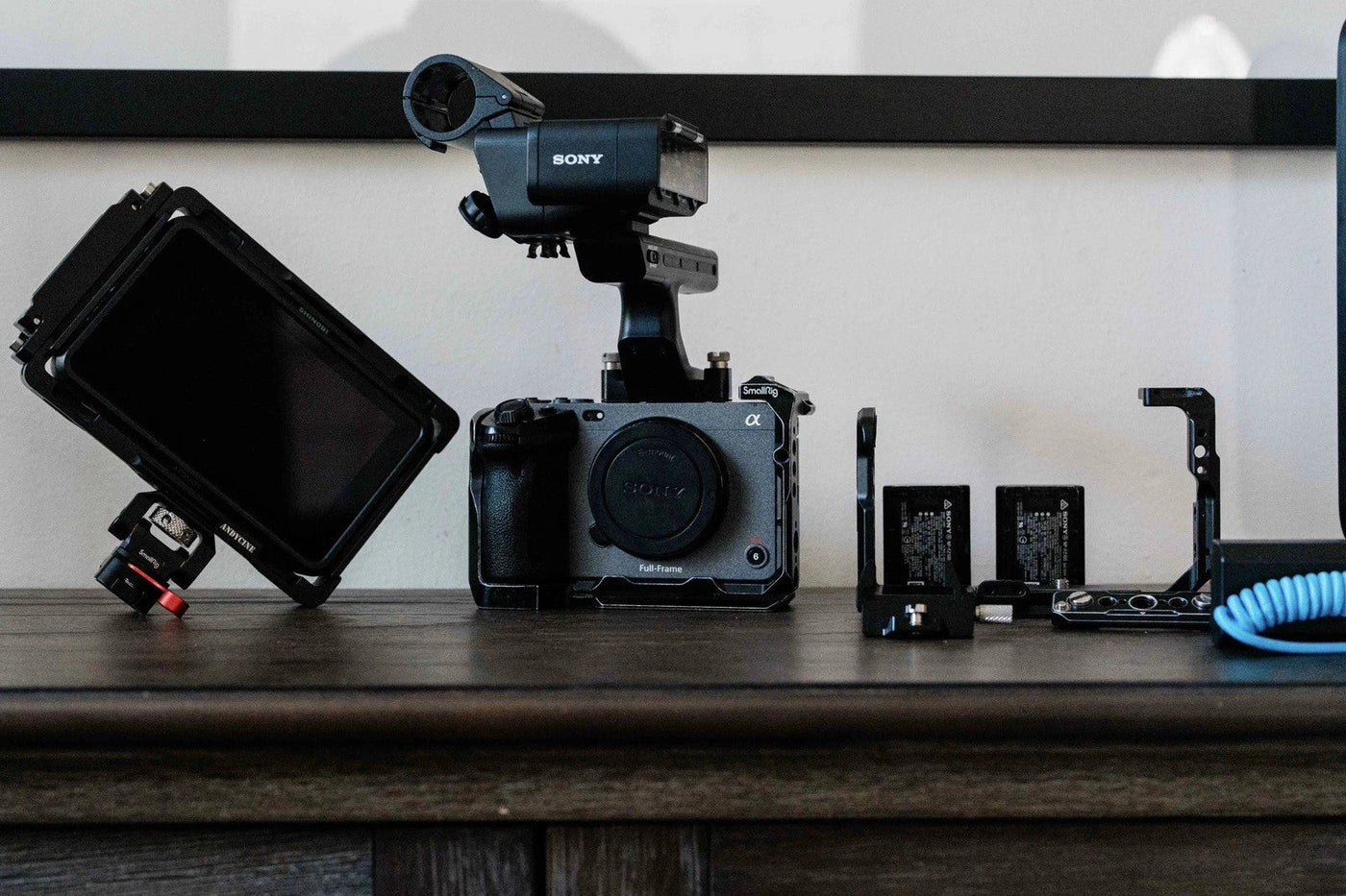 Sony FX3 Full-Frame Cinema Camera + External Monitor – Like New (Only 109 Shutter Count)